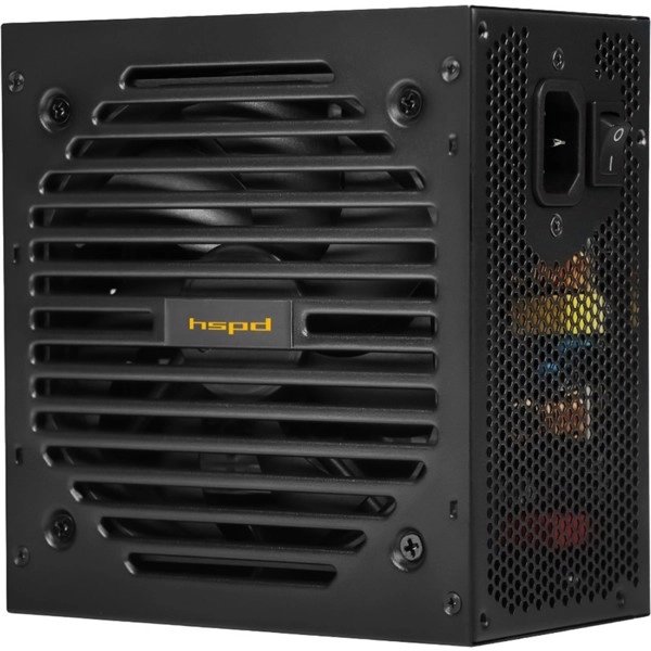 Блок питания HSPD HSI-700BS-BK 700W 80+ Bronze (ATX, 2.31, Semi-modular, 1x24(20+4)pin 550mm, 1xCPU*2 8(4+4)pin 600+150mm, 1xPCIe*2