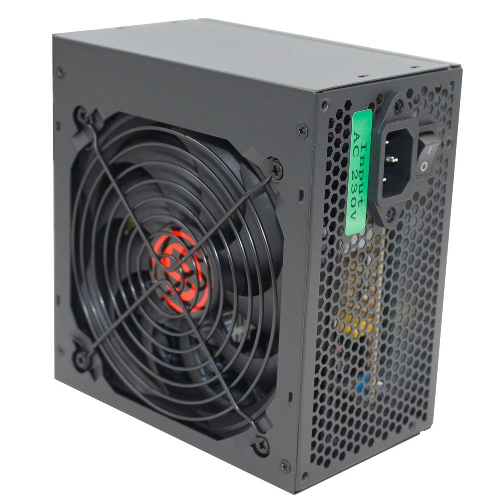 Блок питания Ginzzu CB500 12CM black