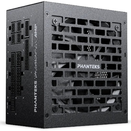 Блок питания PHANTEKS AMP GH 1000W (PH-P1000RT_BK01) (80 Plus Gold, ATX 3.1, PCIe 5.1, APFC, 120mm Fan, Fully Modular, Black)