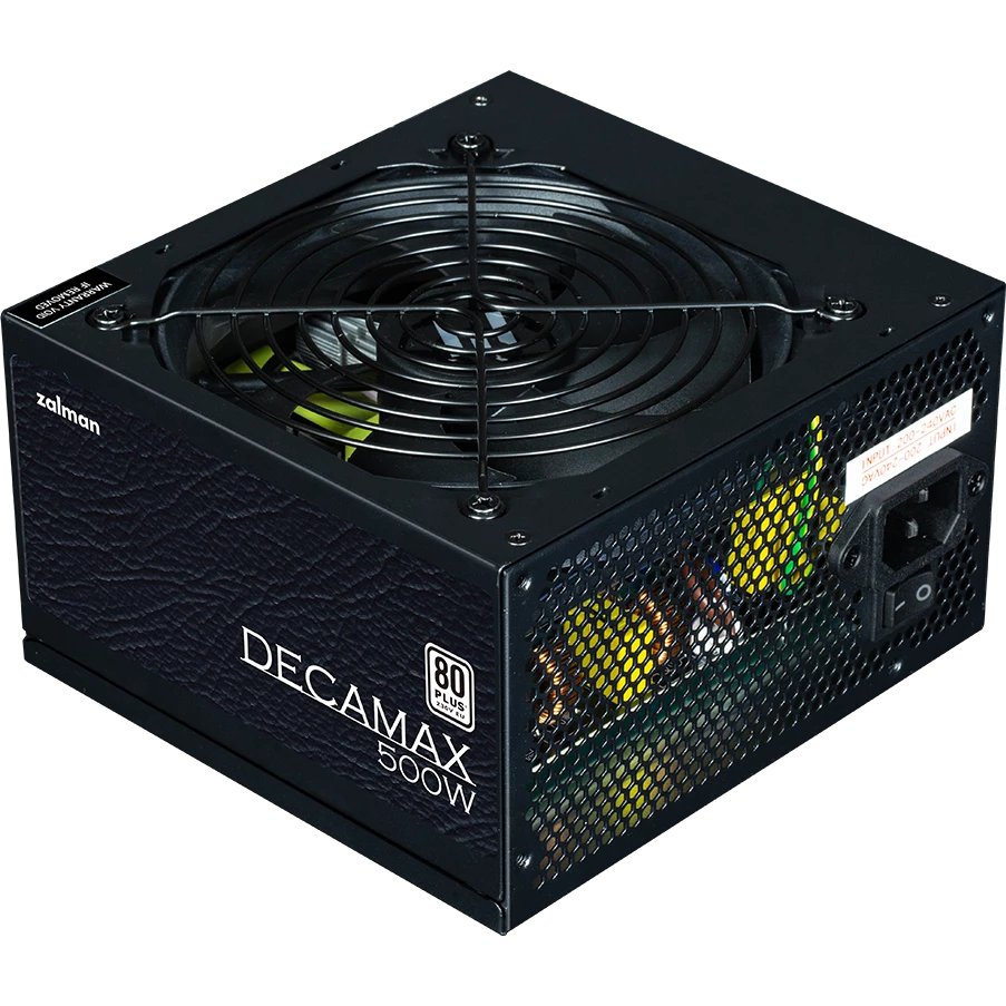 Блок питания Zalman ZM500-LX3, 500W, ATX12V v2.31, APFC, 12cm Fan, 80+ 230V EU, Retail