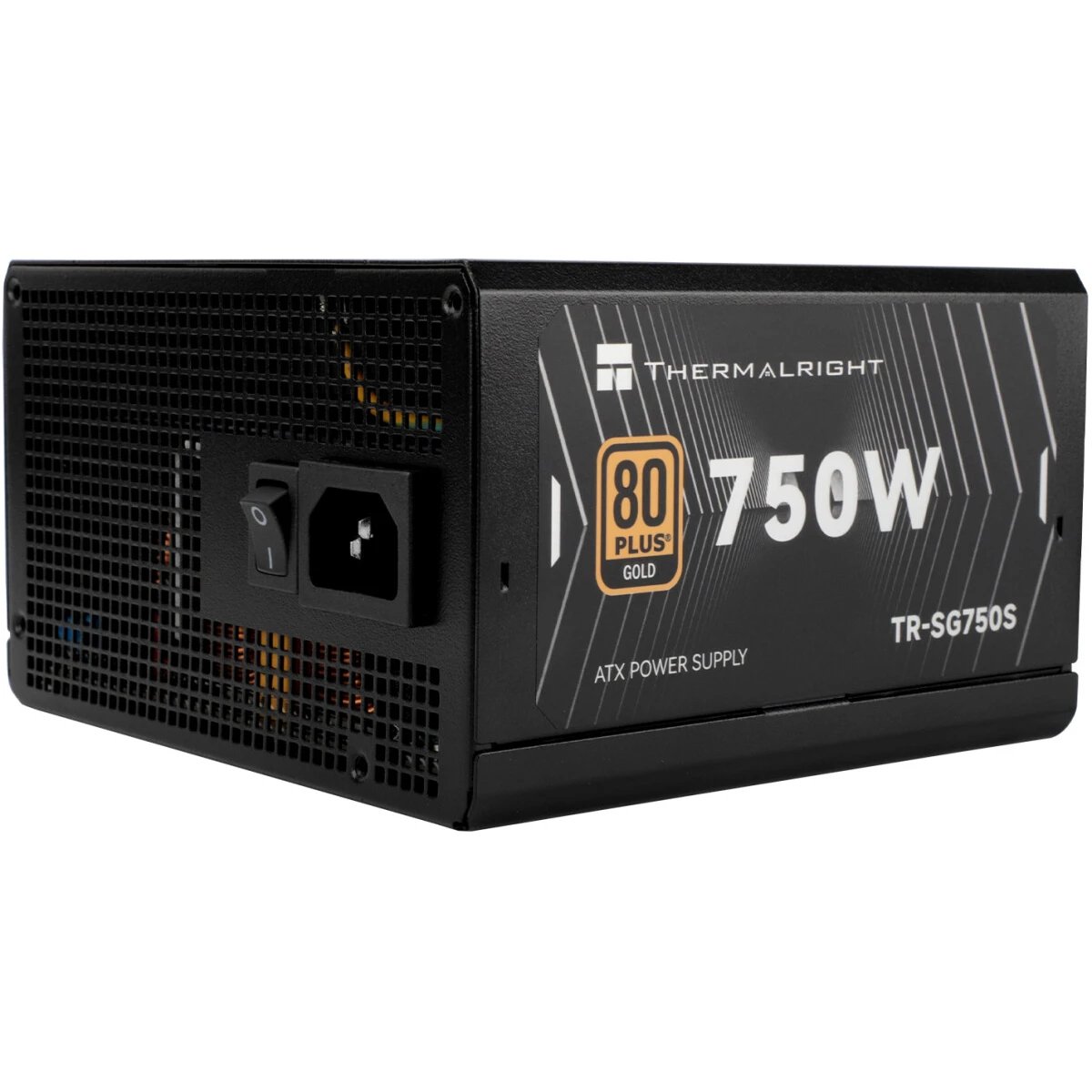 Блок питания Thermalright TR-SG750S 750W 80+ Gold (ATX, 3.1, PCIe 5.1, Non-modular, 1x24(20+4)pin, 1xCPU 8(4+4)pin, 2xPCIe*2 8(6+2)pin)
