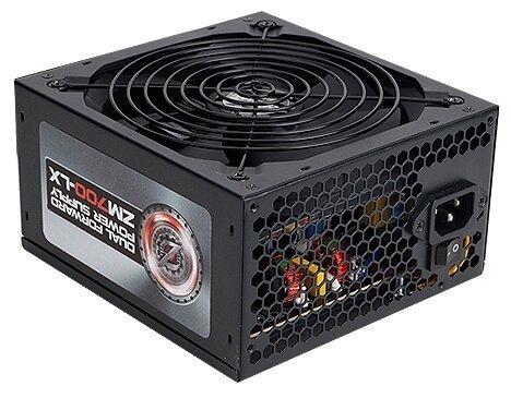 Блок питания ZALMAN ZM700-LXII, 700W, ATX12V v2.3, APFC, 12cm Fan, Ret