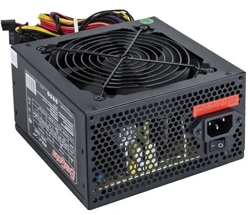 Блок питания ExeGate 650W XP650, ATX, SC, black, 12cm fan, 24p+4p, 6/8p PCI-E, 3xSATA, 2xIDE, FDD + кабель 220V с защитой от выдергивания