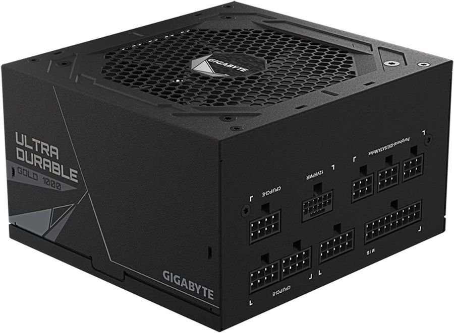 Блок питания Gigabyte UD1000GM PG5 ( GP-UD1000GM PG5) ATX 1000W 80+ gold (24+4+4pin) APFC 120mm fan 8xSATA Cab Manag RTL