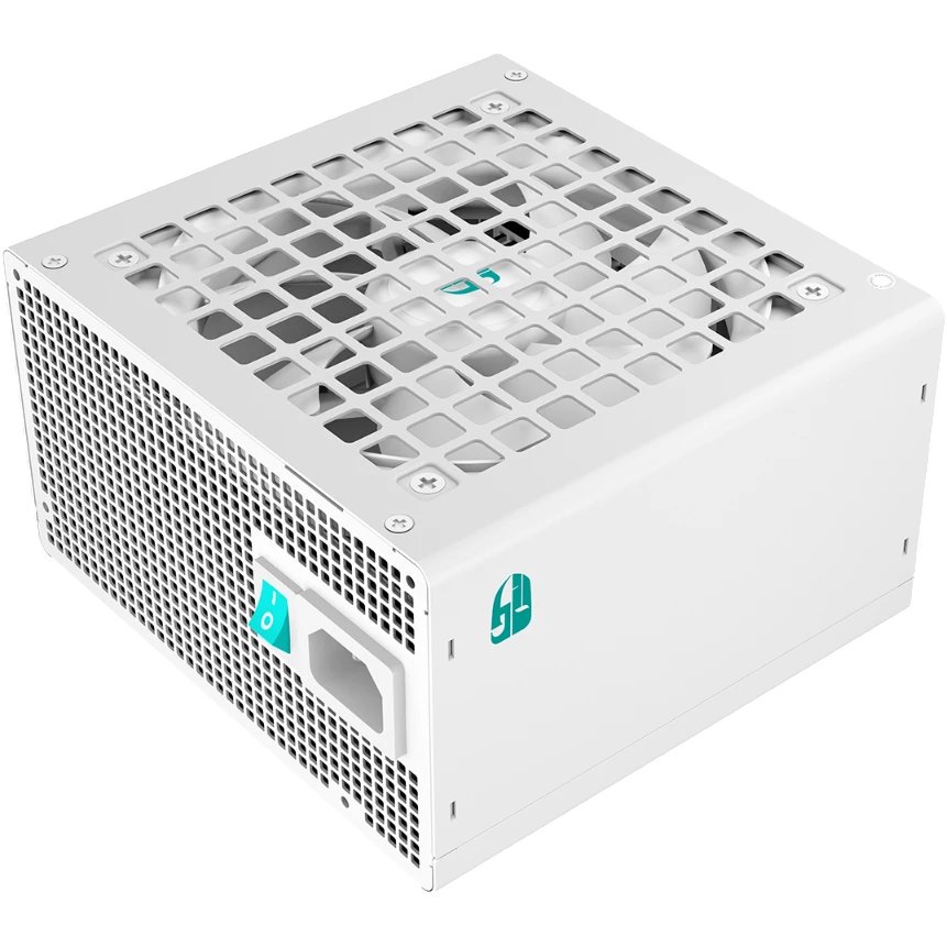 Блок питания Deepcool GamerStorm PQ1000G WH (ATX 3.1, 1000W, Full Cable Management, PWM 120mm fan, 80+ Gold, Active PFC + Half Bridge + DC/DC)