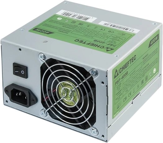 Блок питания CHIEFTEC PSF-400B, 400 Вт, активный PFC, 1 вентилятор (80 мм)