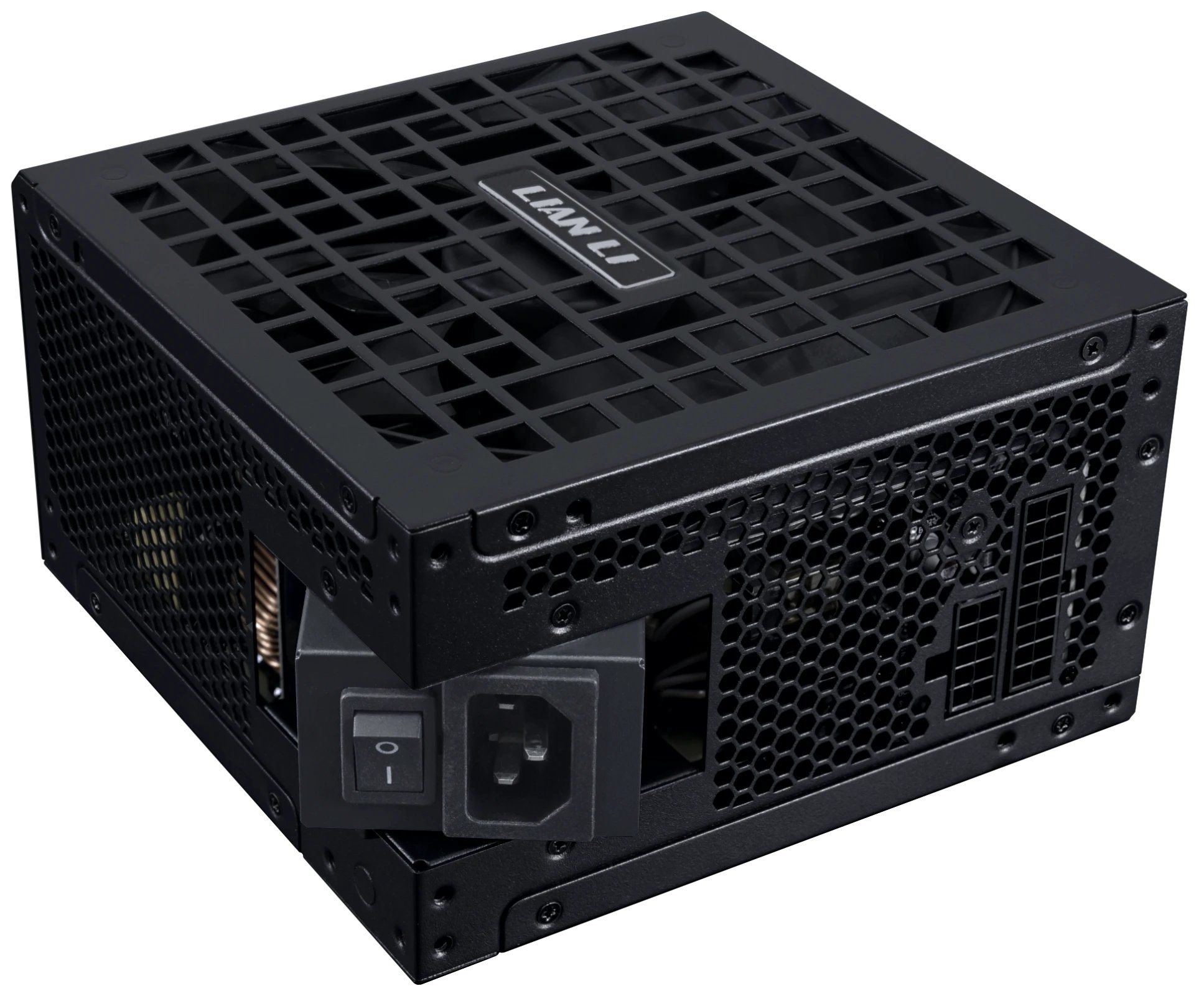 Блок питания Lian Li RS1000G (G9P.RS1000G.BH00.RU) / Black / ATX 3.1, 1000W, 80 Plus Gold, PCIe 5.1, APFC, USB HUB, 135mm FDB Fan, Fully Modular