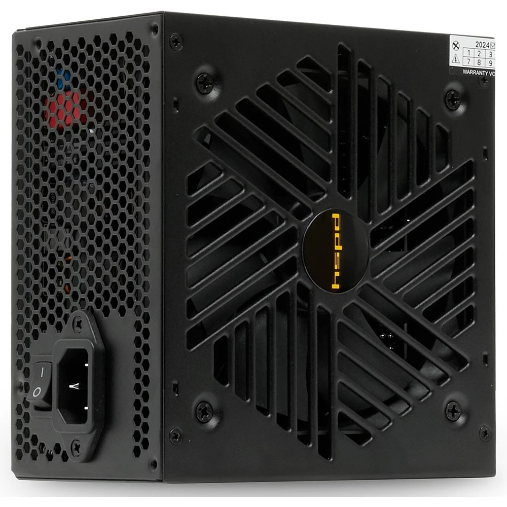 Блок питания HSPD HSK-850GF-BK 850W 80+ Gold (ATX, 2.52, Full modular, 1x24(20+4)pin mesh 550mm, 1xCPU*2 8(4+4)pin 650+150mm, 2xPCIe*2 8(6+2)pin