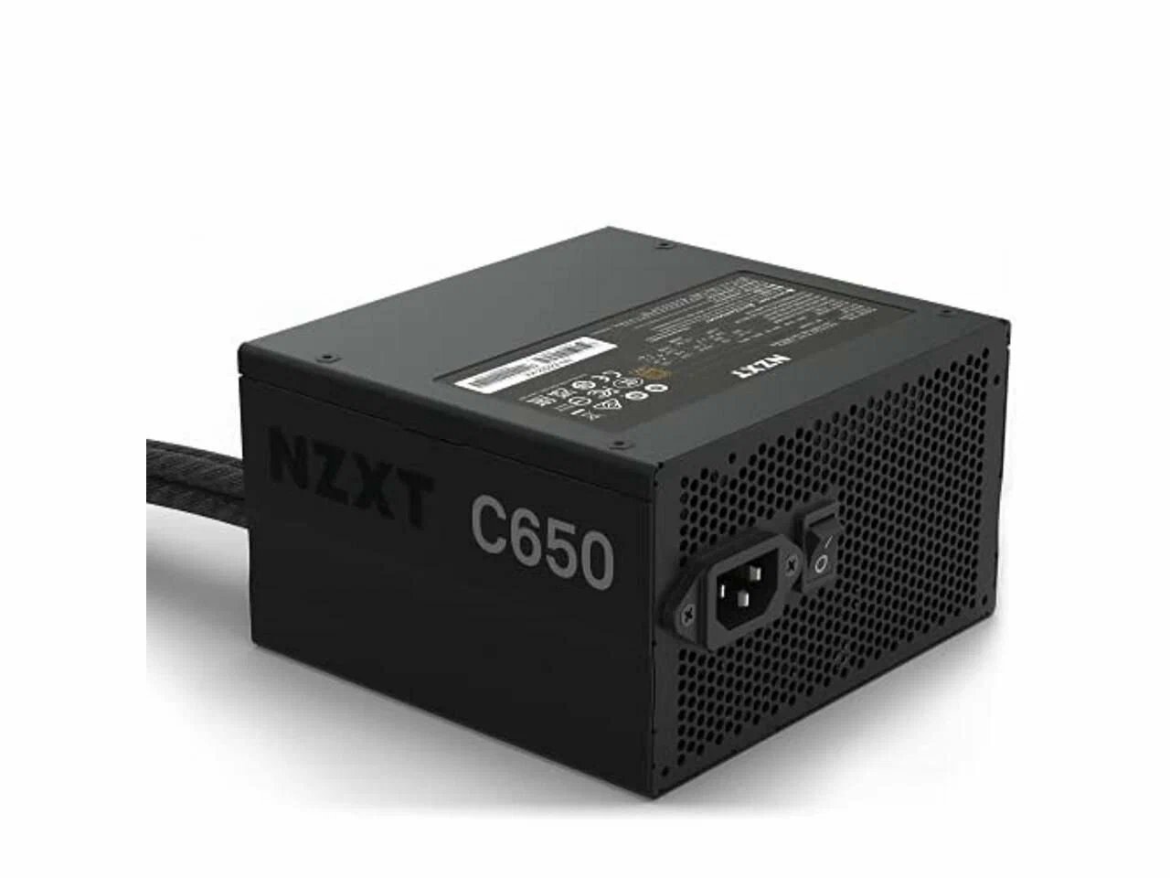 Блок питания NZXT C650 Bronze PA-6B1BB 650 Вт, ATX v2.4, Active PFC, 120mm Fan, 80 Plus Bronze RTL