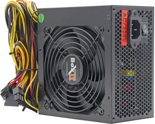Блок питания BOXIT JM-400w black 400W (ATX, 24+4P, 120mm fan)
