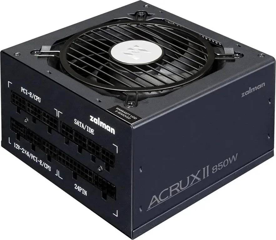 Блок питания Zalman ZM850-ARX2, 850Вт, 80 Plus Platinum, 135мм, retail