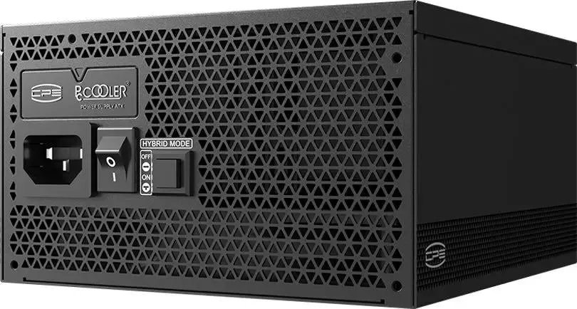 Блок питания PCCOOLER YS1200 Gen.5 (p5-ys1200-g1ffbk1-eu), 1200Вт, 80 Plus Gold, 135мм, черный, retail