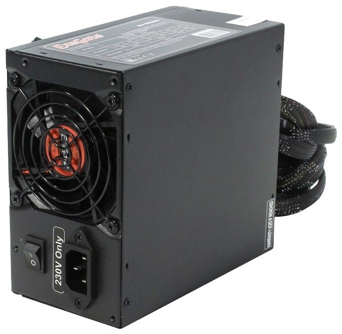 Блок питания Exegate EX235029RUS <RM-500ADS> APFC,2х8 cm fan, 20+4pin/(4+4)pin , 2xPCI-E , 9xSATA