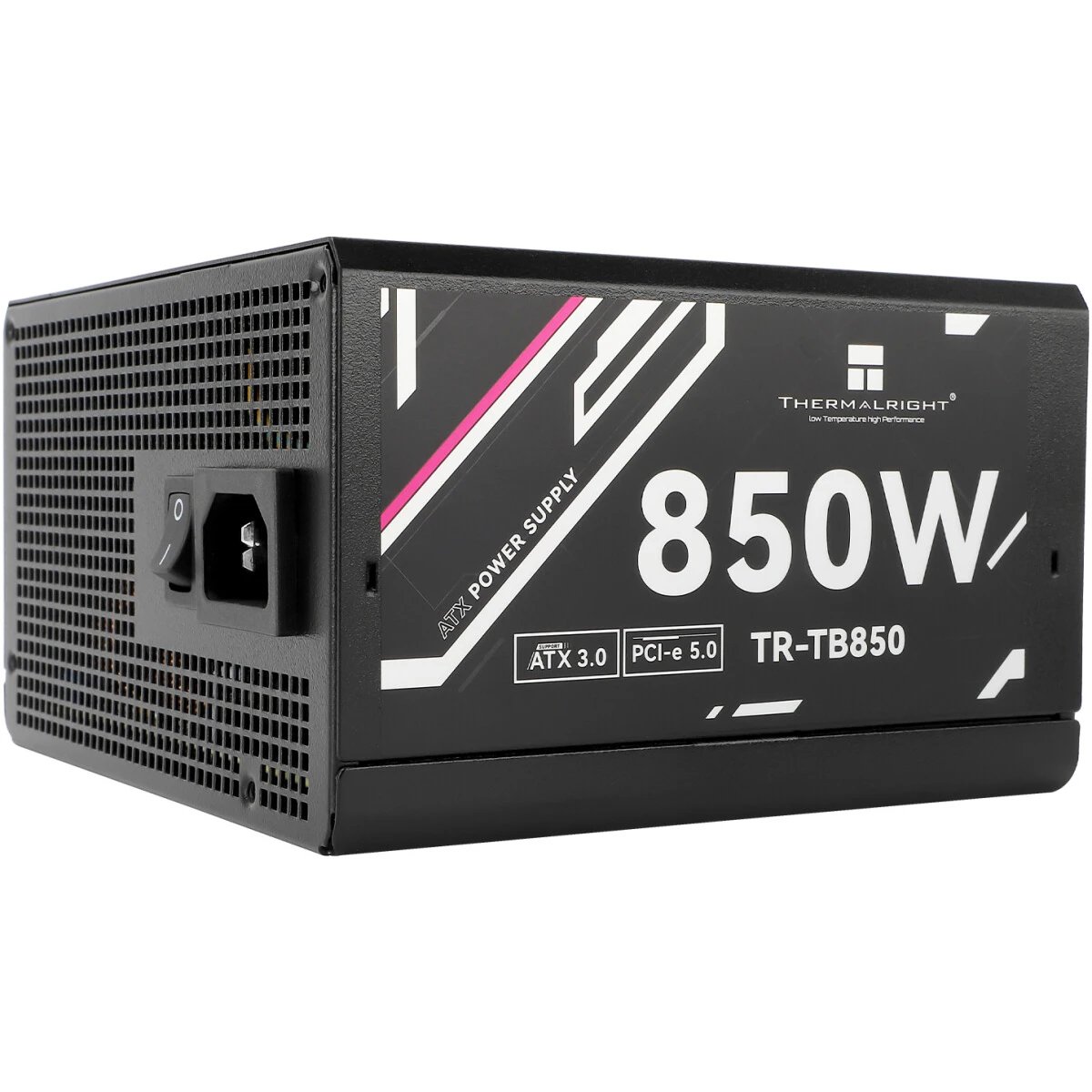 Блок питания Thermalright TR-TB850 850W 80+ Bronze (ATX, 3.0, PCIe 5.0, Full modular, 1x24(20+4)pin, 2xCPU 8(4+4)pin, 4xPCIe*2 8(6+2)pin)
