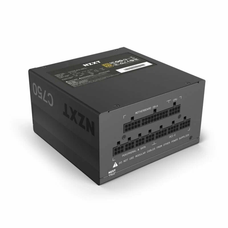Блок питания NZXT C750 Bronze PA-7B1BB 750 Вт, ATX v2.4, Active PFC, 120mm Fan, 80 Plus Bronze RTL