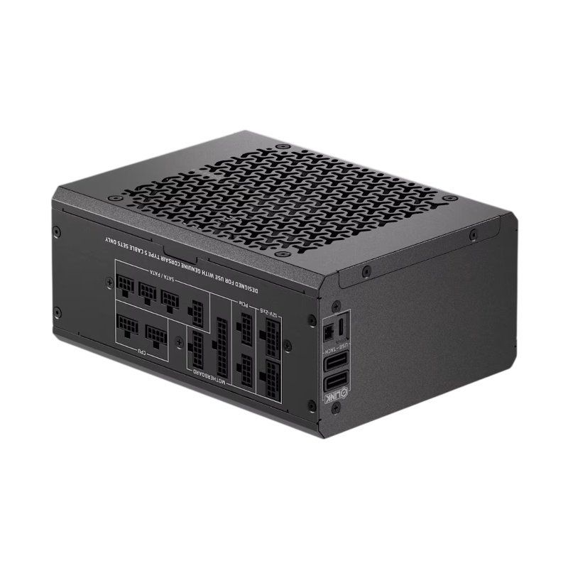 Блоки питания Corsair HX1500i Shift (CP-9020269-EU) RPS0196, 1500W 80+ Platinum (ATX, 3.1, PCIe 5.1, Full modular, 1x24(20+4)pin)
