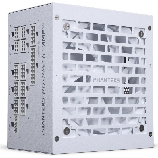 Блок питания PHANTEKS AMP GH 1000W (PH-P1000RT_WT01) (80 Plus Gold, ATX 3.1, PCIe 5.1, APFC, 120mm Fan, Fully Modular, White)