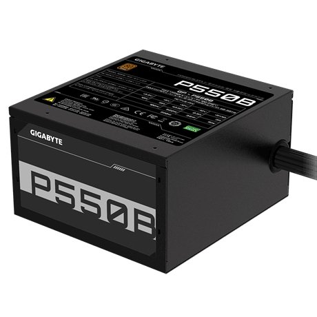 Блок питания Gigabyte ATX 550W GP-P550B 80+ bronze (24+4+4pin) APFC 120mm fan 6xSATA RTL