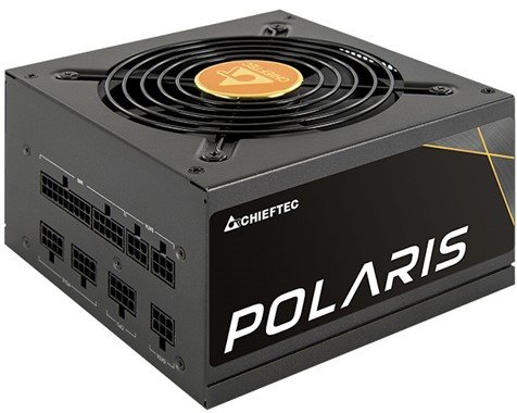 Блок питания Chieftec Polaris PPS-550FC (ATX 2.4, 550W, 80 Plus Gold, Active PFC, 120mm fan, Full Cable Management) Retail