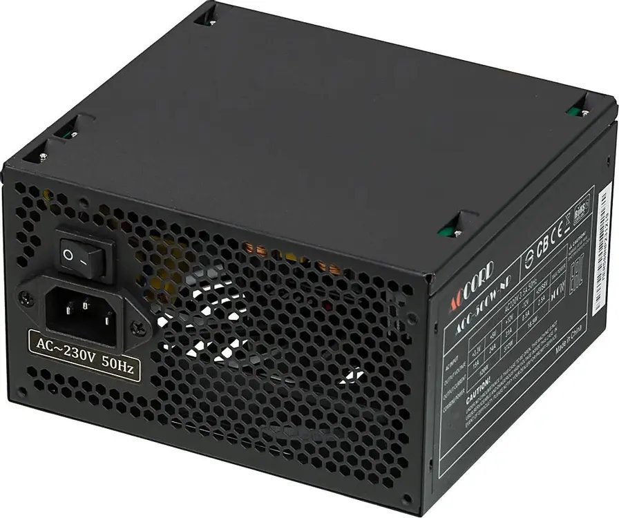 Блок питания ACCORD ACC-500-NP, ATX 500W