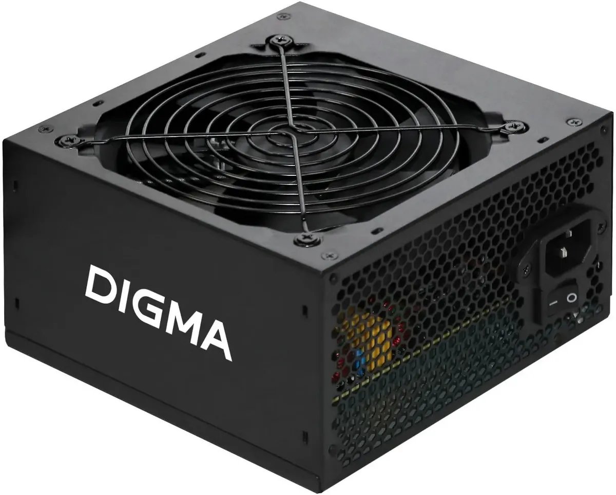 Блок питания Digma DPSU-500W ATX 500W (20+4pin) 120mm fan 4xSATA RTL