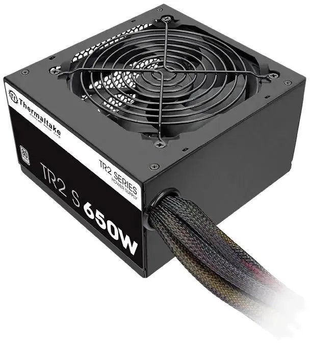 Блок питания Thermaltake TR2 S V2 80 Plus White (PS-TRS-0650NNCWEU-2) ATX 650W (20+4pin) APFC 120mm fan 5xSATA RTL