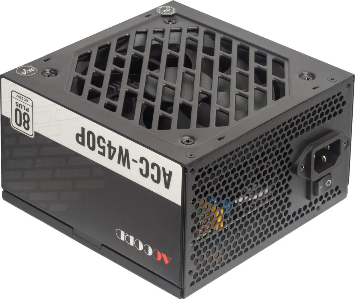 Блок питания Accord ACC-W450P ATX 450W 80 Plus White (20+4pin) 120mm fan 6xSATA