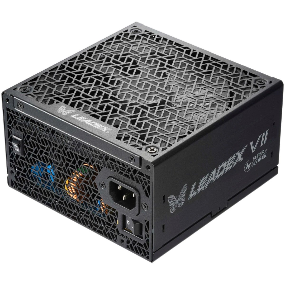 Блок питания Super Flower Leadex VII SF-1000F14XP черный, 1000W, ATX 3.0, 140mm, 12xSATA, 4xPCI-E(6+2), 1x12VHPWR, APFC, 80+ Platinum