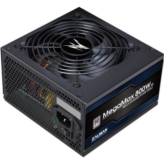 Блок питания Zalman 800W ZM800-TXII, ATX12V v2.31, APFC, 12cm Fan, 80+ 230V EU, Retail