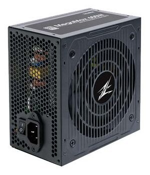 Блок питания Zalman 500W ZM500-TXII, (20+4+4+4) pin, 2x(6+2) pin, 5xSATA, 3xMolex, FDD, 14 см, кабель питания, Active P