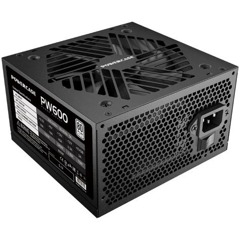 Блок питания Powercase PW600 (PS-600W-DC) (80 Plus, ATX 2.31, 600W, APFC, DC-DC, 120mm Fan)
