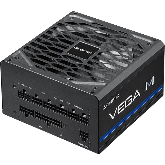 Блок питания Chieftec Vega M PPG-750-C (ATX 3.1, 750W, 80 Plus Gold, Active PFC, 135mm fan, Gen5 PCIe, Full Cable Management) Retail