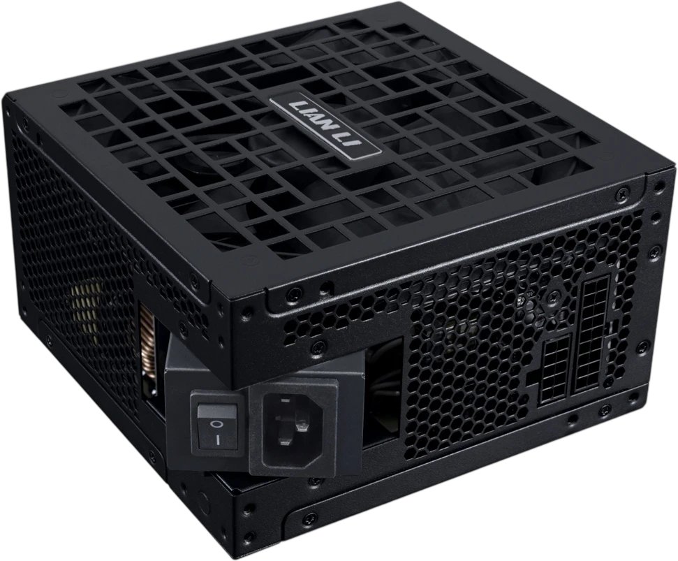 Блок питания Lian Li RS1000G (G9P.RS1000G.B000.RU) / Black / ATX 3.1, 1000W, 80 Plus Gold, PCIe 5.1, APFC, 135mm FDB Fan, Fully Modular
