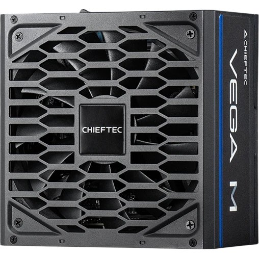 Блок питания Chieftec Vega M PPG-1000-C (ATX 3.1, 1000W, 80 Plus Gold, Active PFC, 135mm fan, Gen5 PCIe, Full Cable Management) Retail