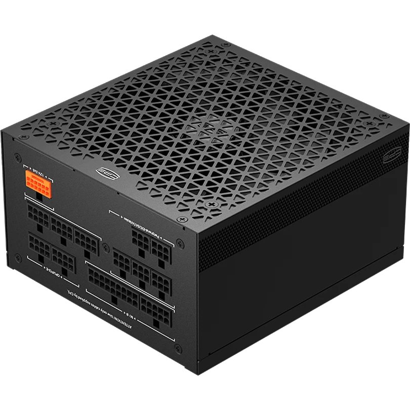 Блок питания PcCooler P5-YS1200-G1F 1200W 80+ Gold (ATX, 3.1, Full modular, 1x24(20+4)pin 610mm, 2xCPU 8(4+4)pin 700mm, 2xPCIe*2 8(6+2)pin 750mm