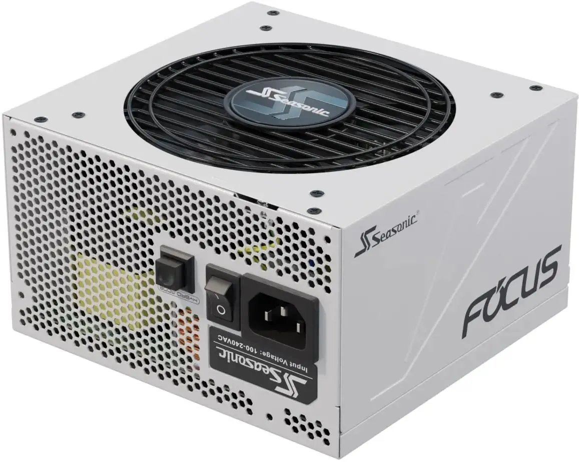 Блок питания Seasonic Focus GX-1000 Gen.5 White (Focus (V5) GX-1000), 1000Вт, 80 Plus Gold, 135мм, retail