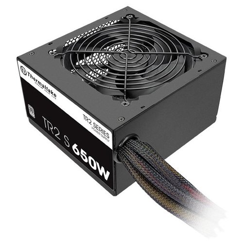 Блок питания Thermaltake TR2 S 80+ ATX 650W (24+4+4pin) APFC 120mm fan 5xSata RTL