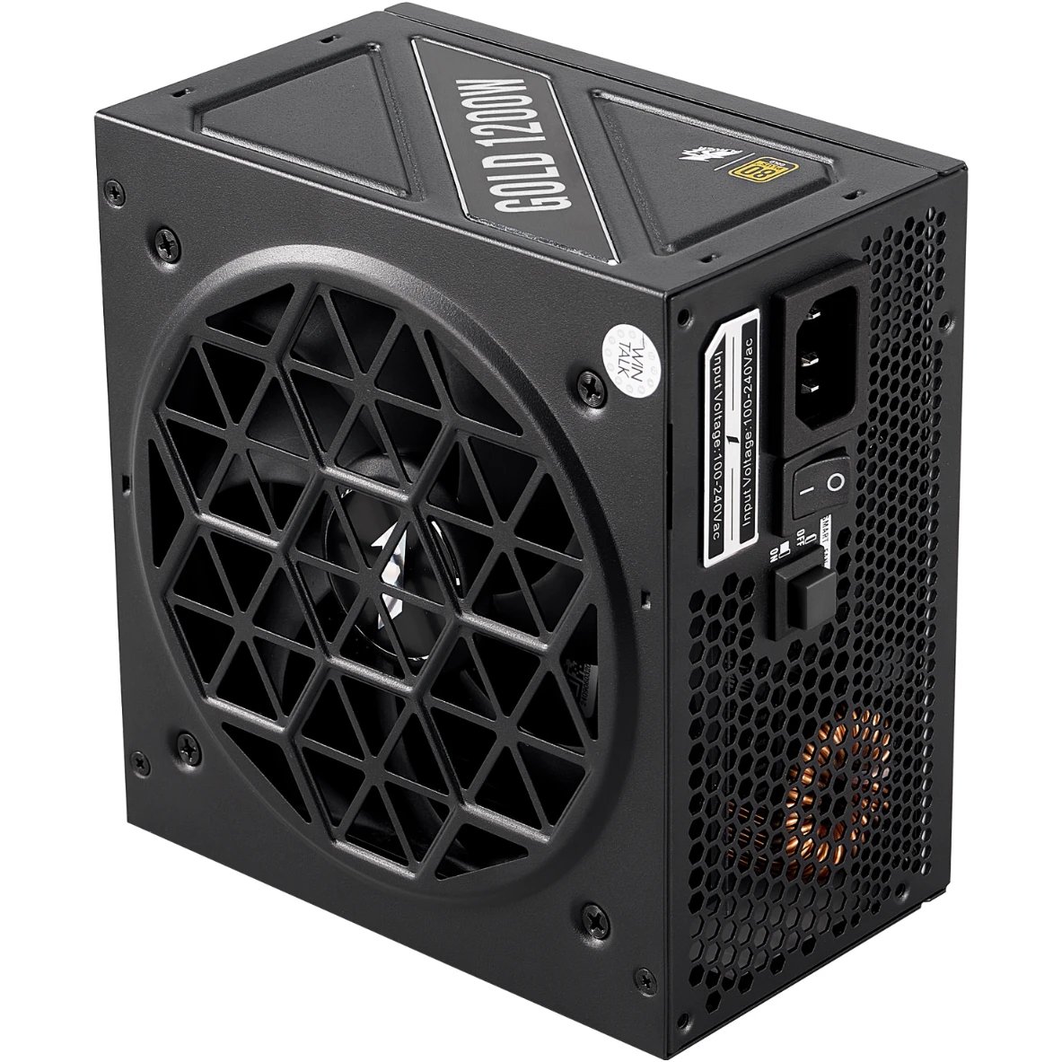 Блок питания 1STPLAYER NGDP Gold 1200W Black (HA-1200BA4) / ATX 3.1, PCle 5.1, APFC, 80 Plus Gold, LLC+DC-DC, 120mm fan, full modular