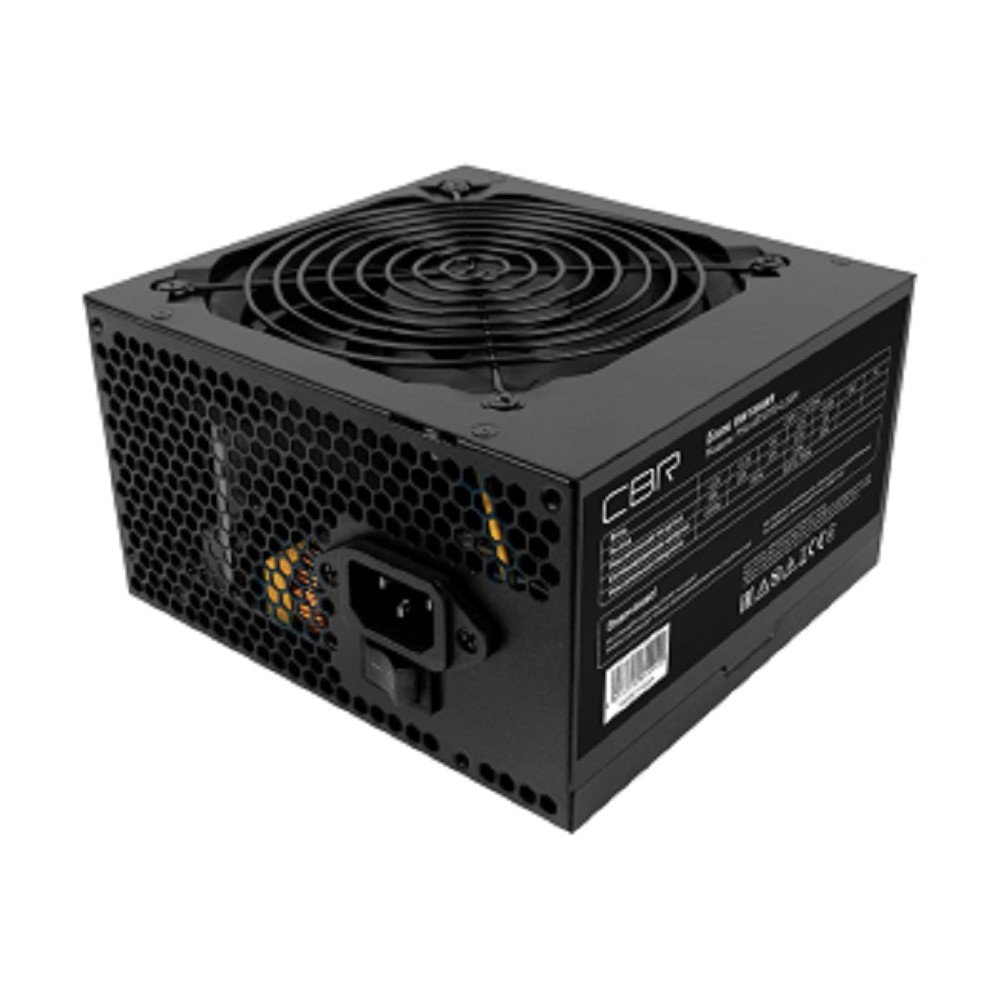 Блок питания CBR PSU-ATX700-12 ATX 700W 80+ Bronze, DC-DC, APFC, 0.6mm, 20+4pin, 1*8-pin(4+4P), 2*6+2pin, 6*SATA, 4*IDE, 12cm fan, 1.5м кабель, черный