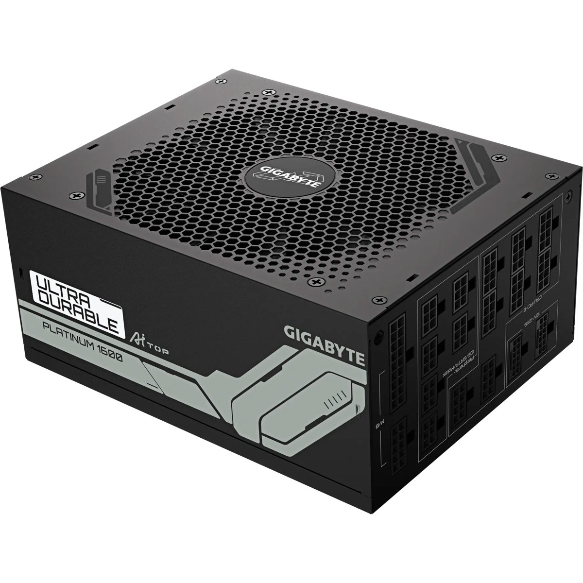 Блок питания Gigabyte UD1600PM PG5 AI TOP (GP-UD1600PM PG5) 1600W, 80Plus, Platinum, Полностью модульный, PCIe Gen 5.0, ATX 3.1 compatible