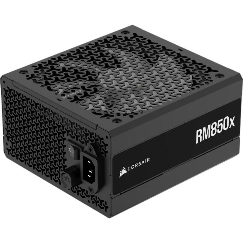 Блоки питания Corsair RM850x (CP-9020270-EU) RPS0197, 850W 80+ Gold (ATX, 3.1, PCIe 5.1, Full modular, 1x24(20+4)pin, 1x12V-2x6)