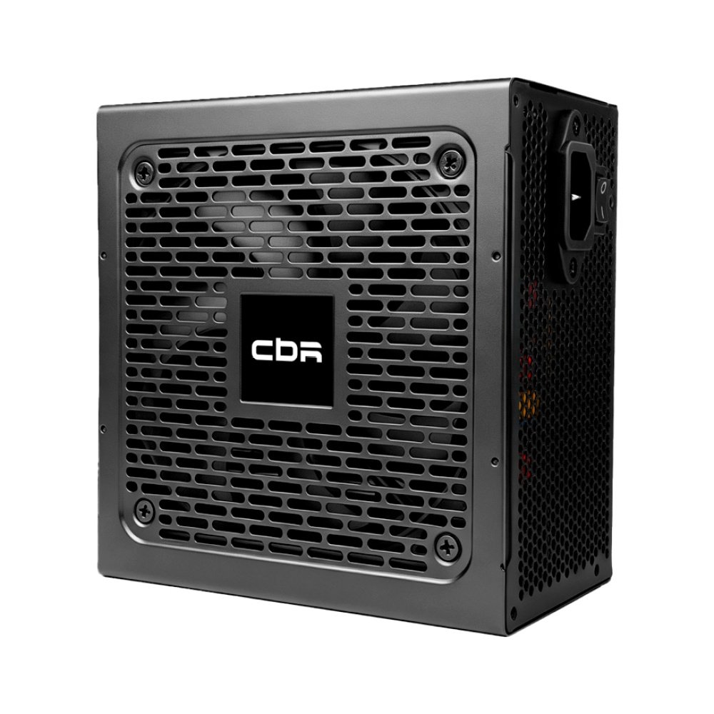 Блок питания CBR PSU-ATX600-12ED ATX 600W, APFC, 12cm fan, 20+4pin/1*8+(4+4)pin/2*6+2pin/2*IDE/4*SATA, 1.5м кабель питания, чёрный