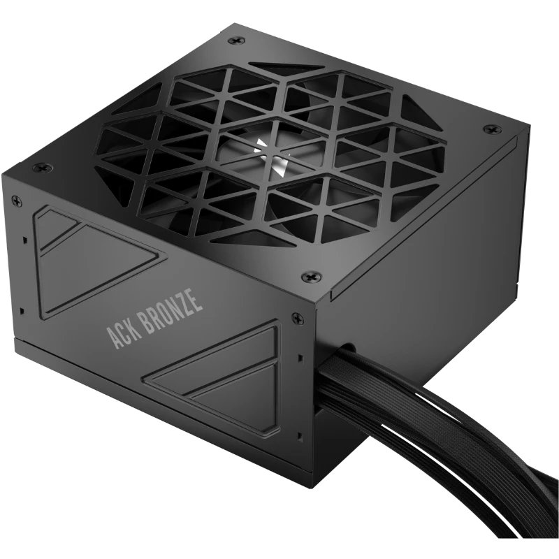 Блок питания 1STPLAYER Ack Bronze 750W Black (HA-750AA2) / ATX 3.1, PCIe 5.1, APFC, 80 PLUS Bronze, Double Forward, 140mm fan, non-modular