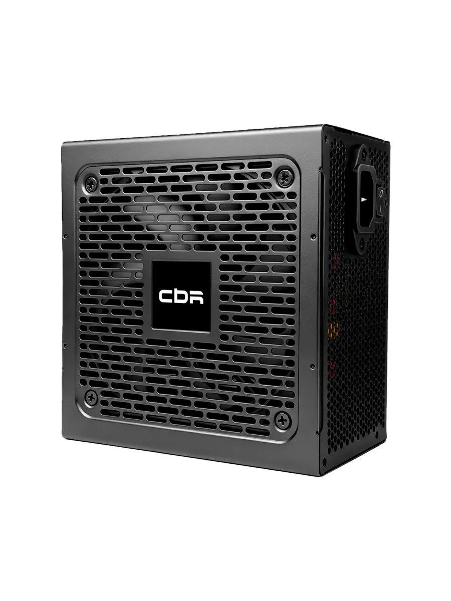 Блок питания CBR PSU-ATX500-12ED ATX 500W, APFC, 12cm fan, 20+4pin/1*4+4pin/2*6+2pin/2*IDE/4*SATA, 1.5м кабель питания, чёрный