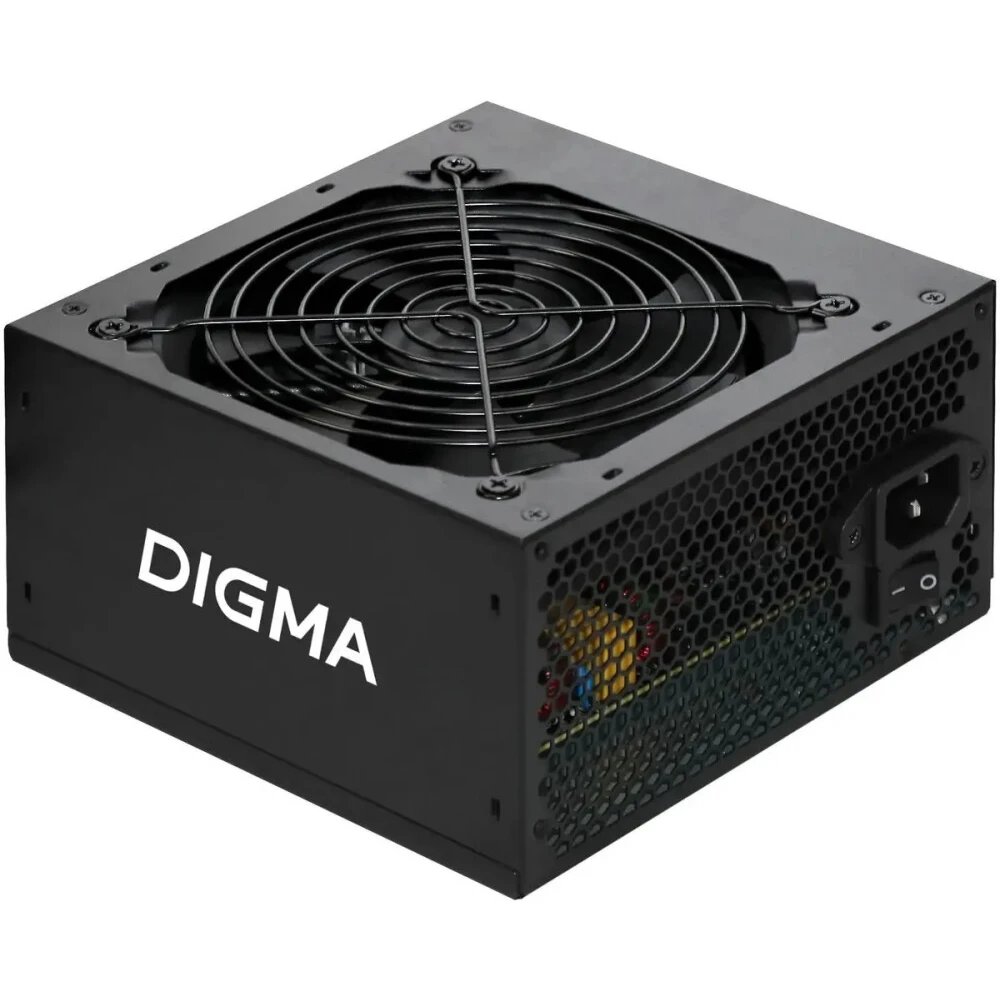 Блок питания Digma DPSU-750W-WH 80 Plus White ATX 750W (20+4pin) APFC 120mm fan 6xSATA RTL