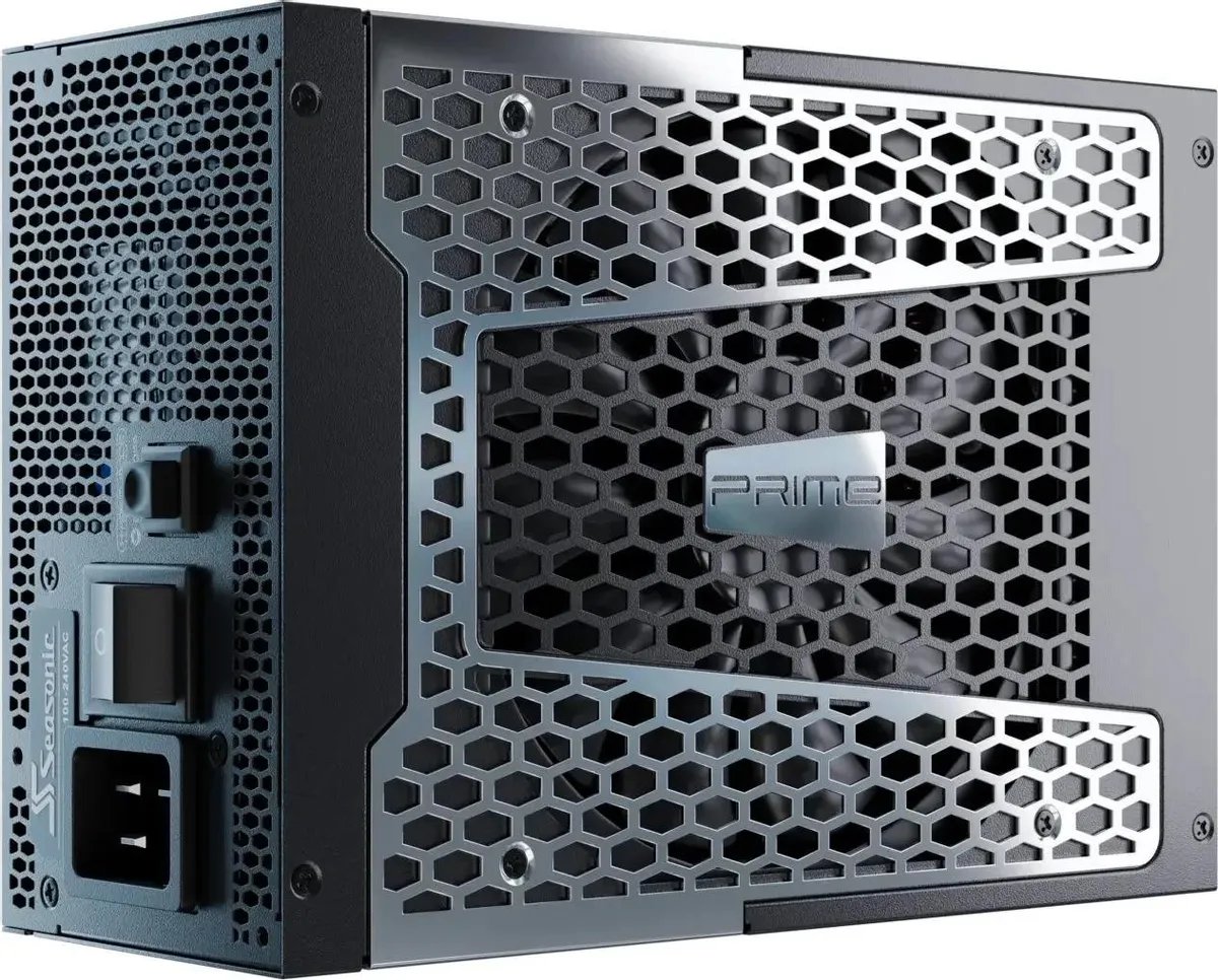Блок питания Seasonic Prime PX-1600 Gen.5 (px-1600 ssr-1600pd2), 1600Вт, 135мм, черный, retail
