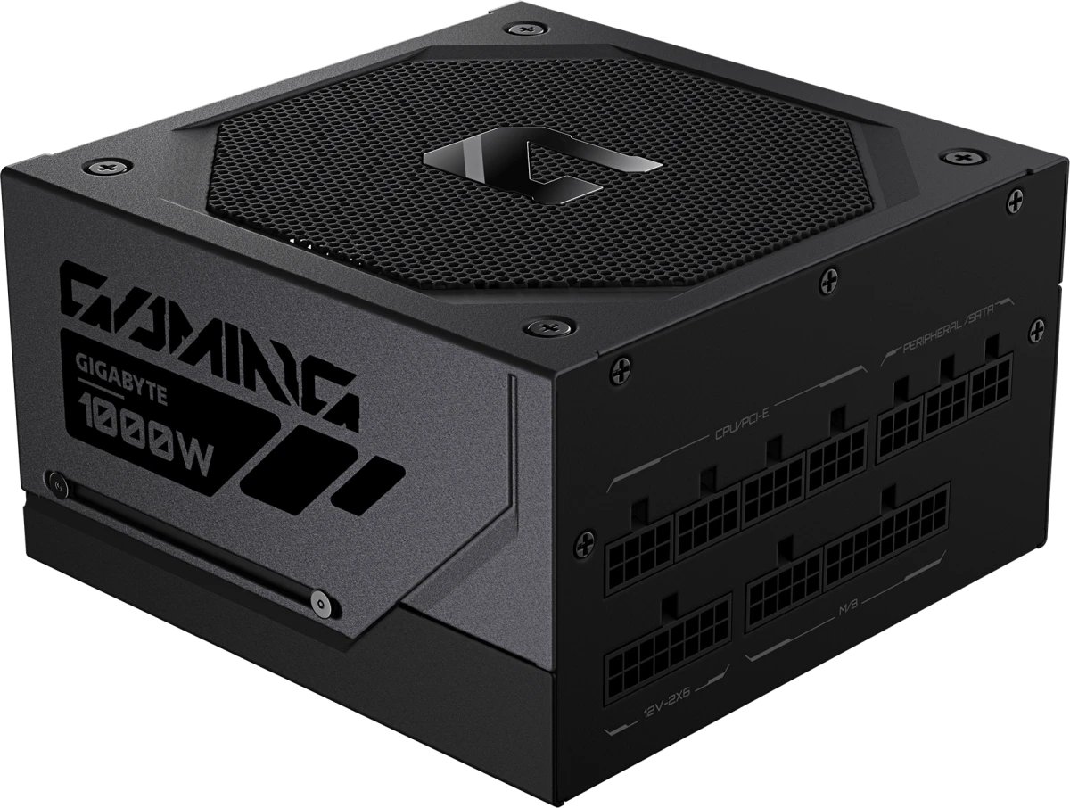 Блок питания Gigabyte GP-GME1000GM PG5, 1000Вт, 80 Plus Gold, 135мм, черный, retail