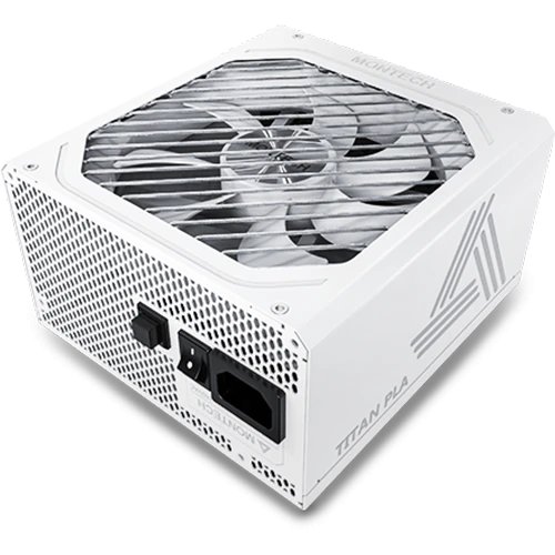Блок питания Montech Titan PLA 1000W (TIX0125) / ATX 3.1, APFC, 80 Plus Platinum, Japan caps, 135mm fan, full modular