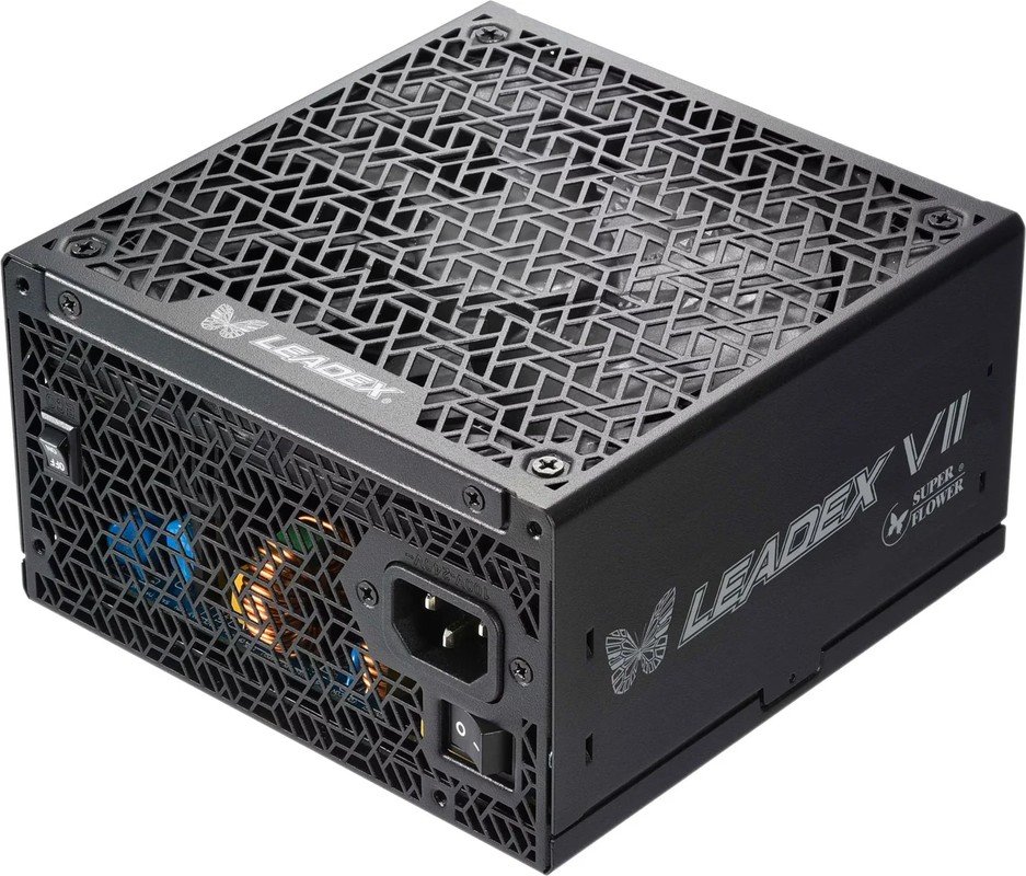 Блоки питания Super Flower Leadex VII XG (SF-1300F14XG) 1300W ATX 3.1 Black (140mm, APFC, 80Plus Gold, Full Modular)