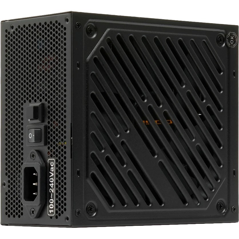 Блок питания HSPD HST-1200GF-BK 1200W 80+ Gold (ATX, 2.52, Full modular, 1x24(20+4)pin 600mm, 2xCPU 8(4+4)pin 700mm, 2xPCIe*2 8(6+2)pin